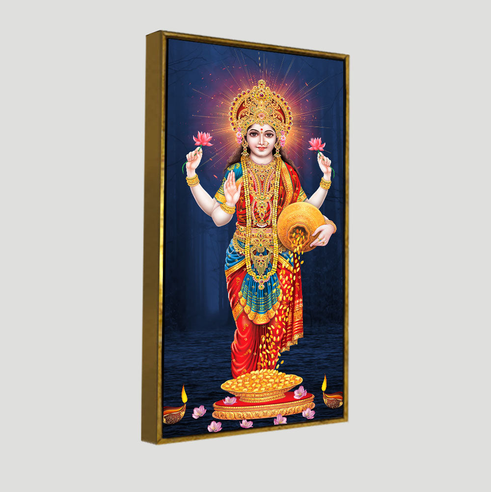 Laxmi Mata Canvas Wall Painting