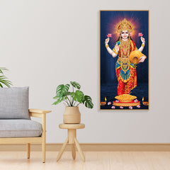 Laxmi Mata Canvas Wall Painting