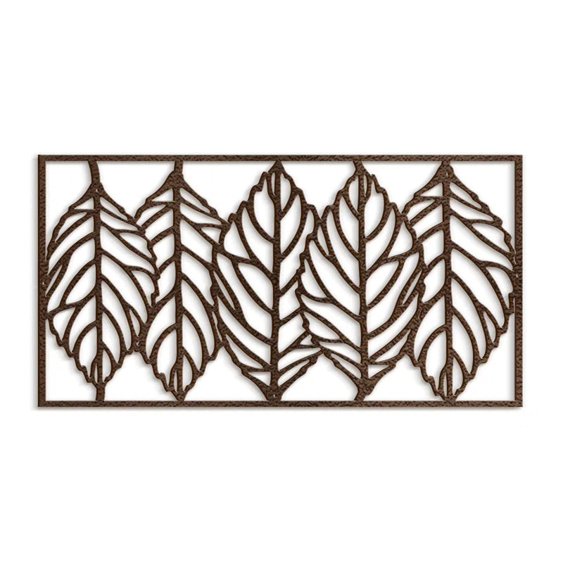 Leaf Blade Minimalist Modern Abstract Wall Metal Art Decor