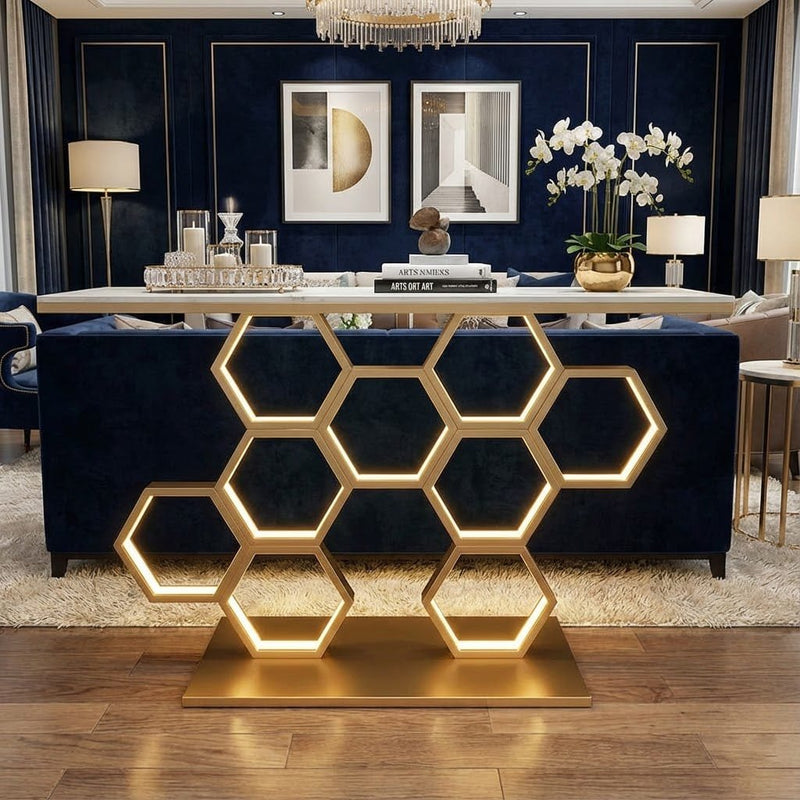 LED Console Table for Designer Modern Home Decor (SS 302)