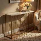 linear-design-golden-metal-stand-console-marble-table