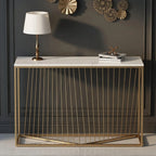 linear-design-golden-metal-stand-console-marble-table
