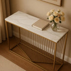 linear-design-golden-metal-stand-console-marble-table