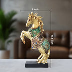 Linga Horse Resin Showpiece