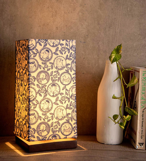 Little Birds Printed Modern Decorative Table Lamp