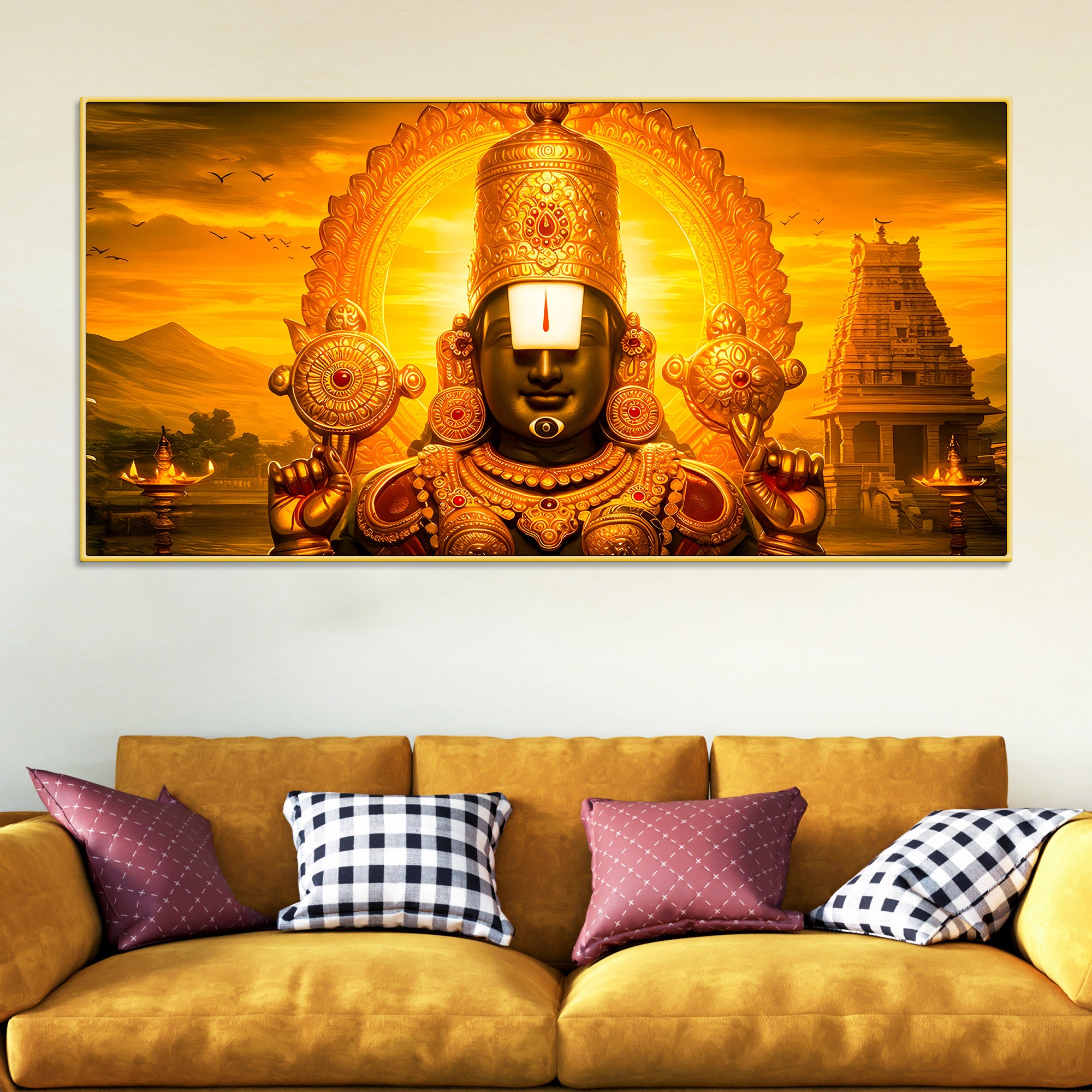 lord-balaji-canvas-wall-painting-for-home-mandir