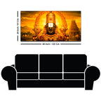 Lord Balaji Canvas Wall Painting for Home & Mandir