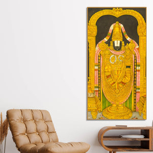 lord-balaji-tirupati-canvas-painting-venkateswara-wall-art-for-home-decor