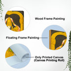 Lord Balaji Tirupati Canvas Painting | Venkateswara Wall Art for Home Decor