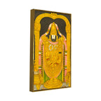 Lord Balaji Tirupati Canvas Painting | Venkateswara Wall Art for Home Decor