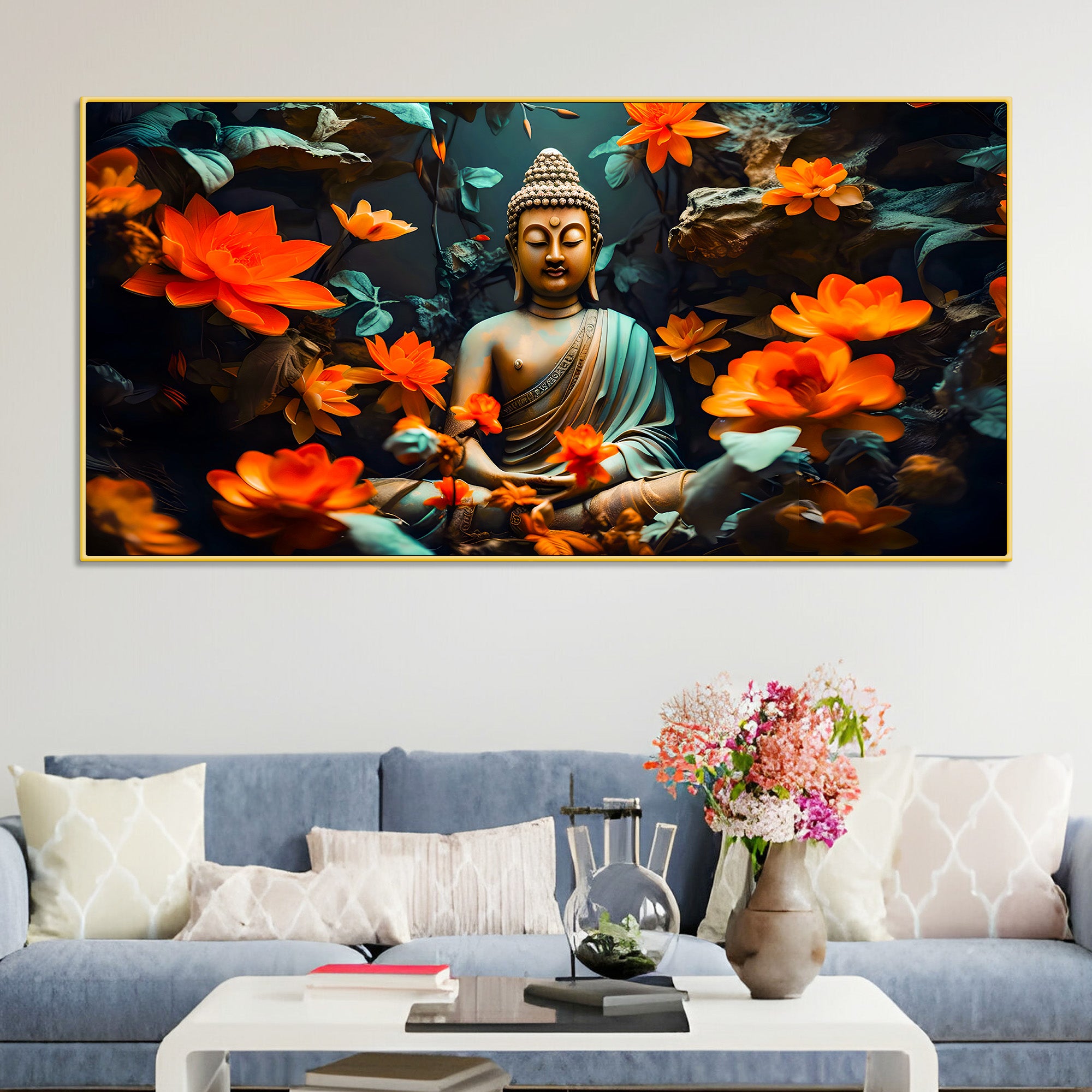  lord-buddha-canvas-painting-for-peaceful-wall-decoration