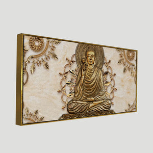 Lord Buddha Luxury Canvas Wall Painting