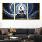 lord-buddha-meditating-in-cosmic-light-floating-frame-crystal-wall-painting-set-of-3