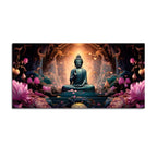 Lord Buddha Wall Painting – Modern Peaceful Home Decor