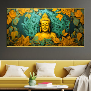 lord-buddha-wall-painting-for-peaceful-positive-home-energy