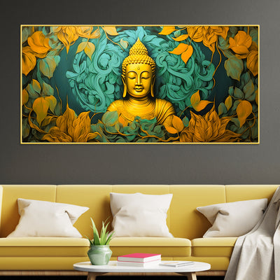 lord-buddha-wall-painting-for-peaceful-positive-home-energy