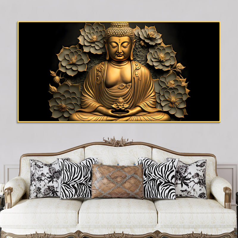 lord-buddha-wall-painting-on-canvas