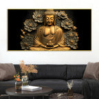 Lord Buddha Wall Painting on Canvas