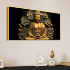 Lord Buddha Wall Painting on Canvas