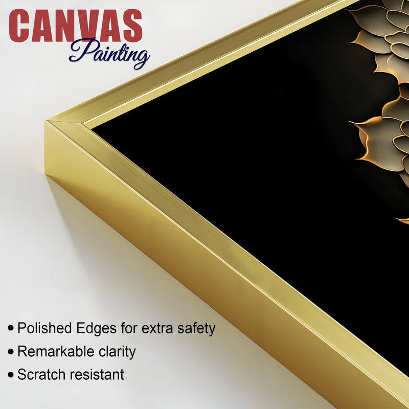 Lord Buddha Wall Painting on Canvas