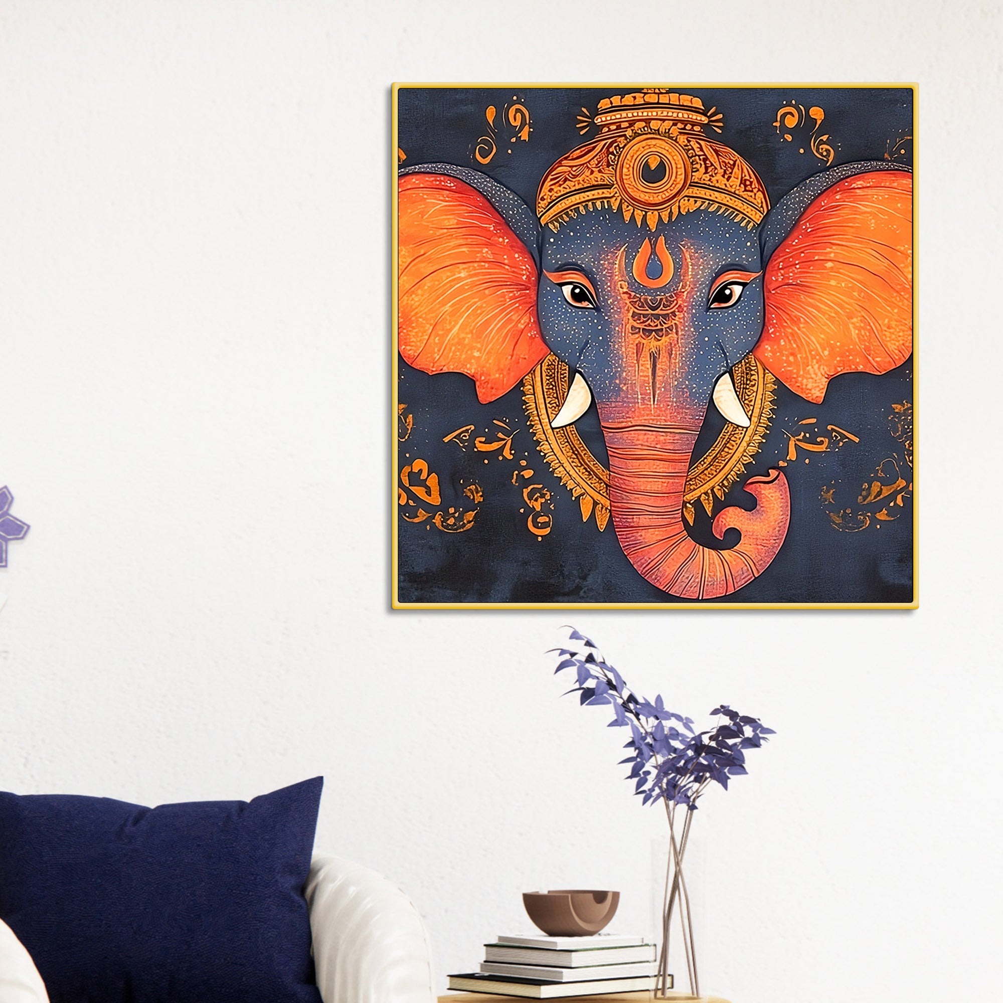 Lord Ganesh Ji Spiritual Painting