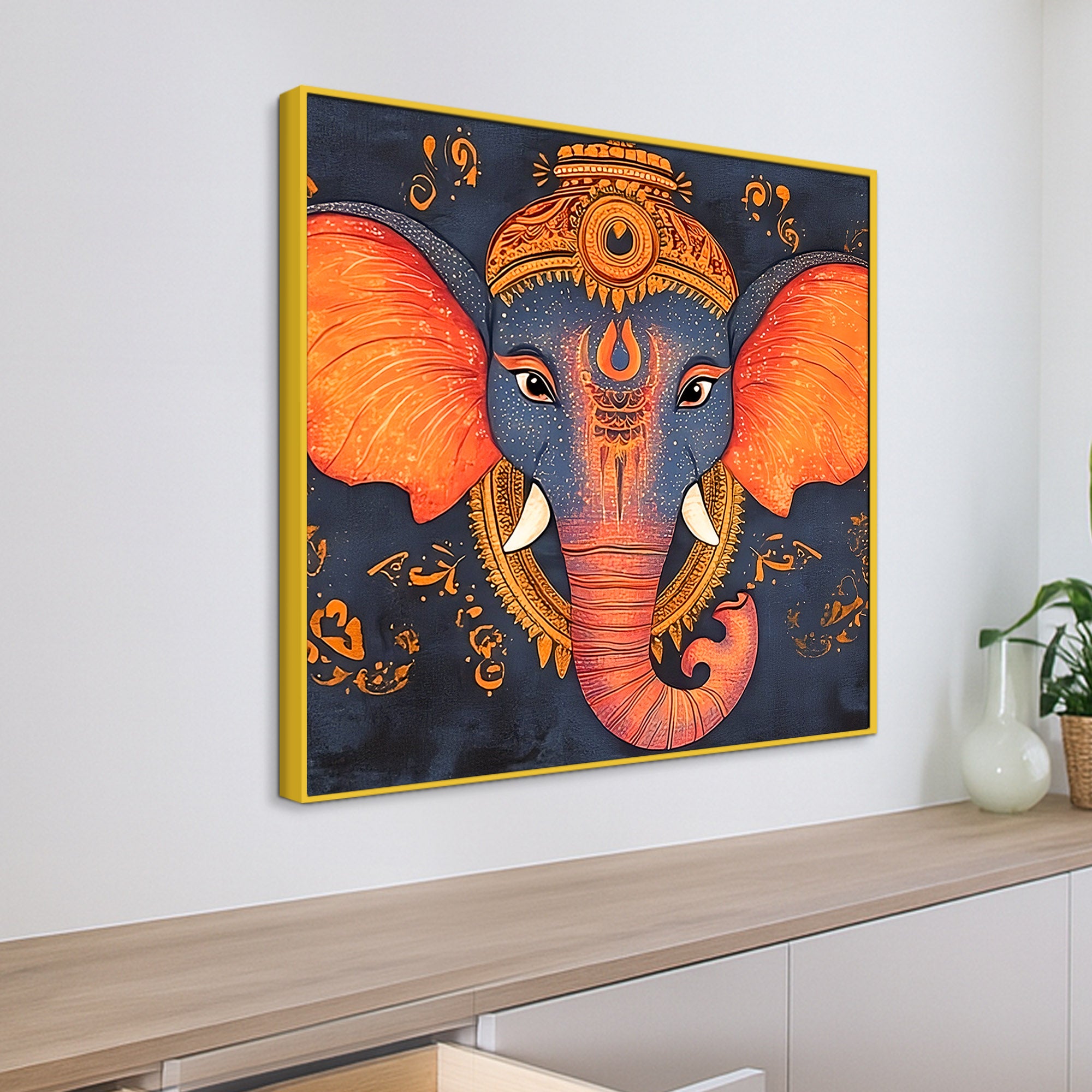 Lord Ganesh Ji Spiritual Painting