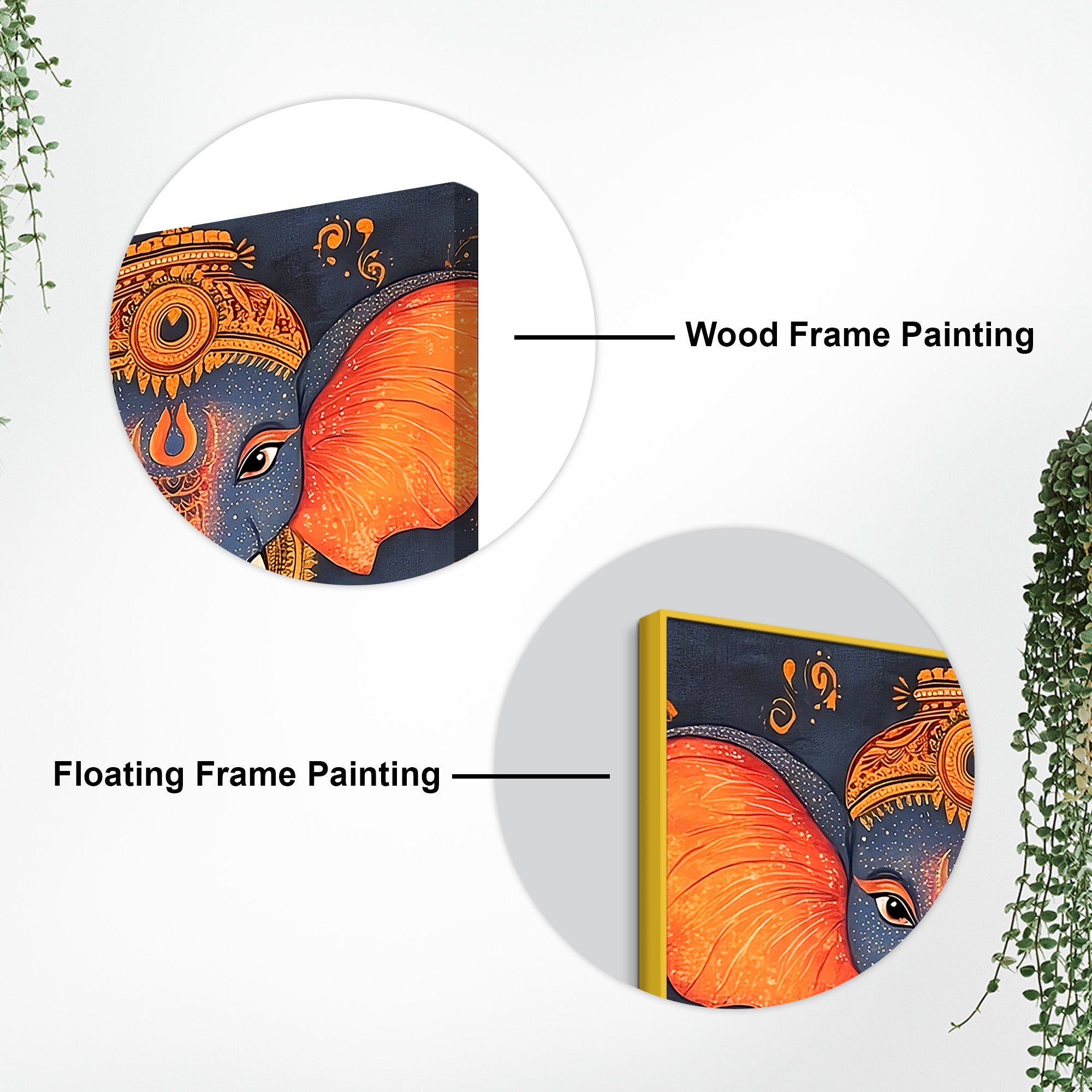 Lord Ganesh Ji Spiritual Painting