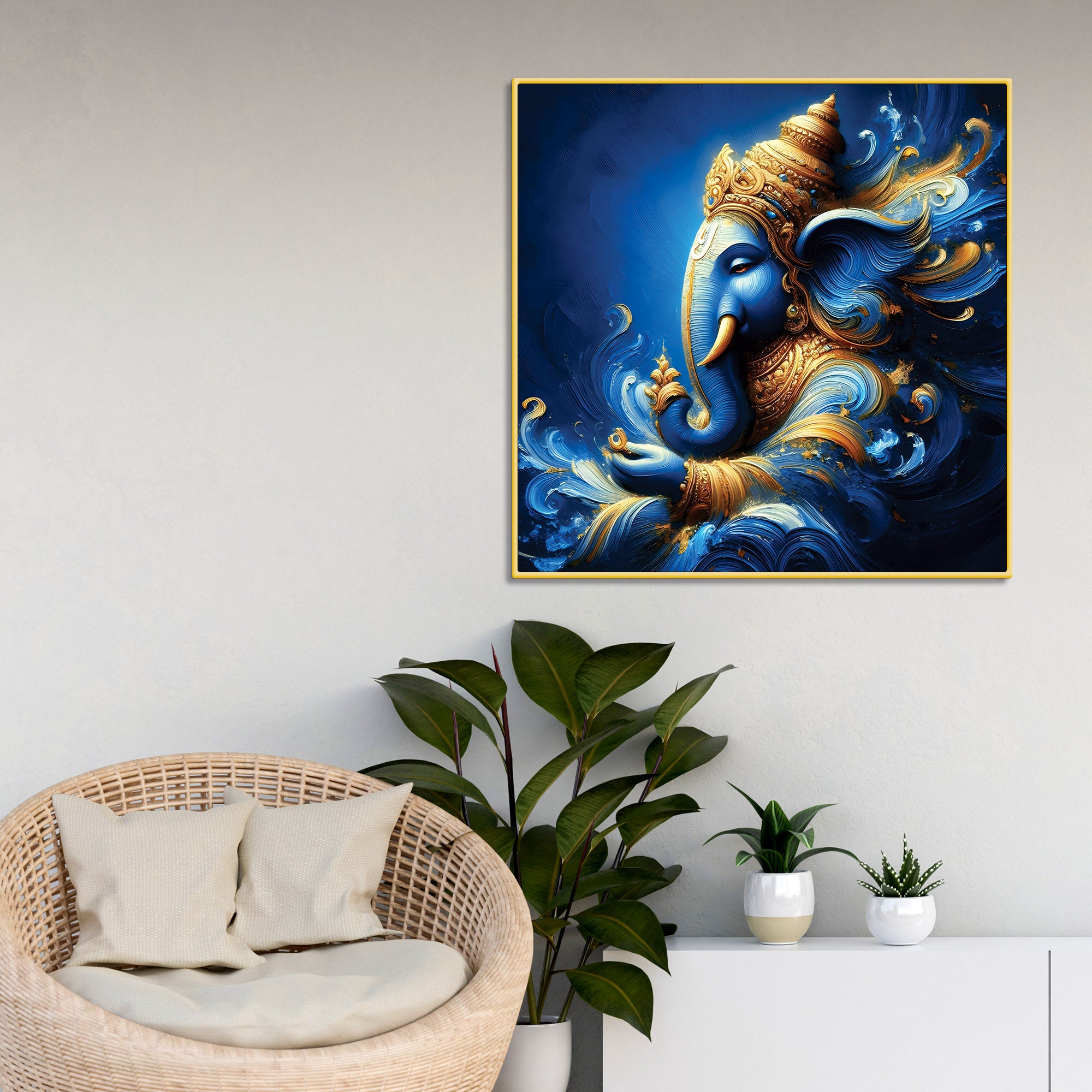 lord-ganesha-blessing-canvas-painting