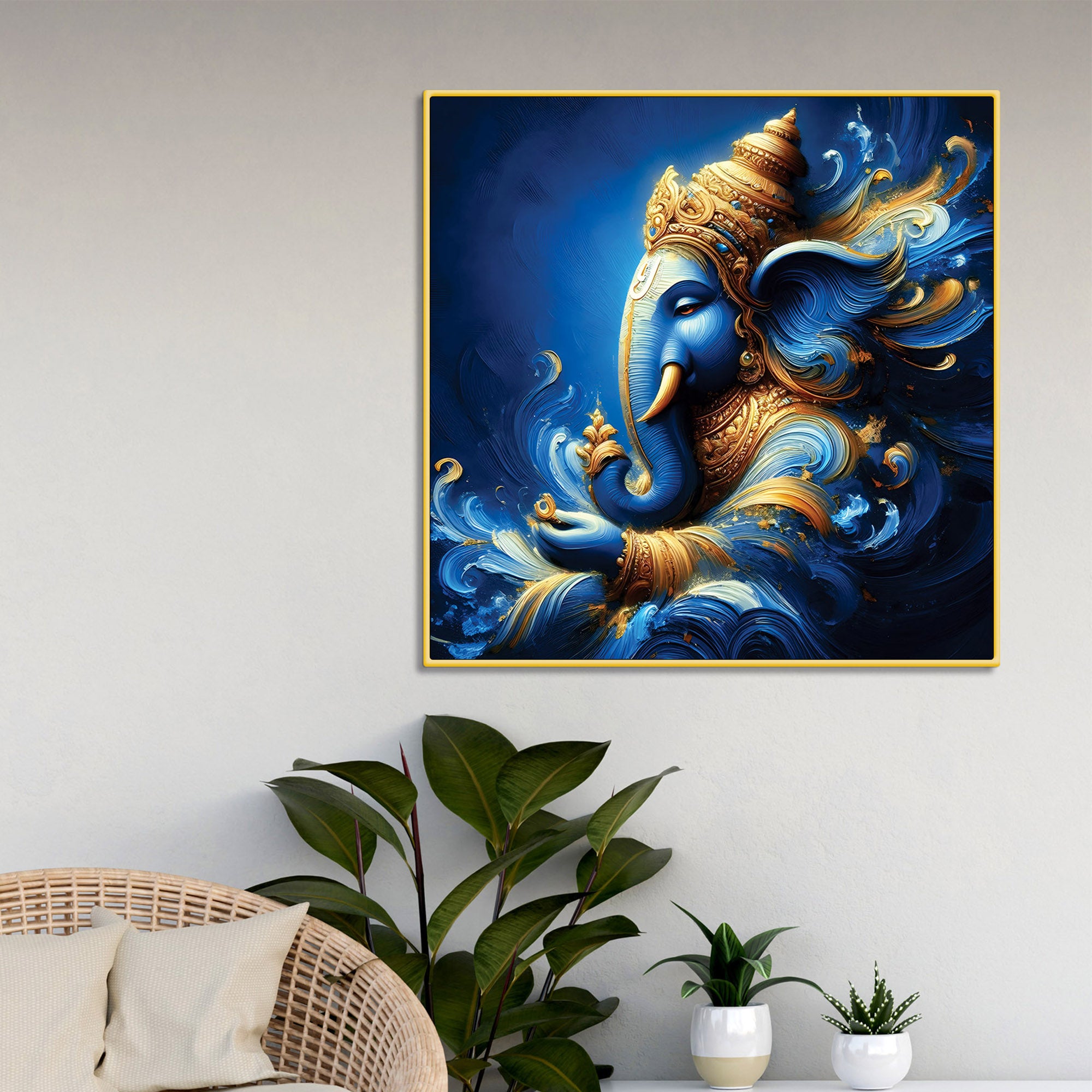 lord-ganesha-blessing-canvas-painting