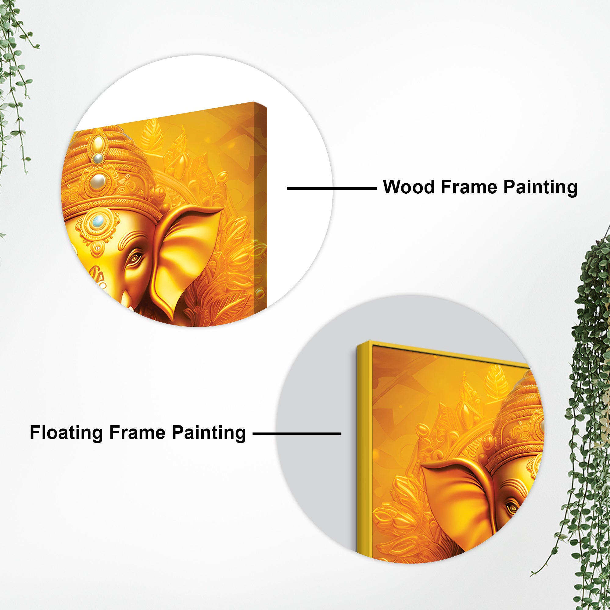 Lord Ganesha Canvas Painting