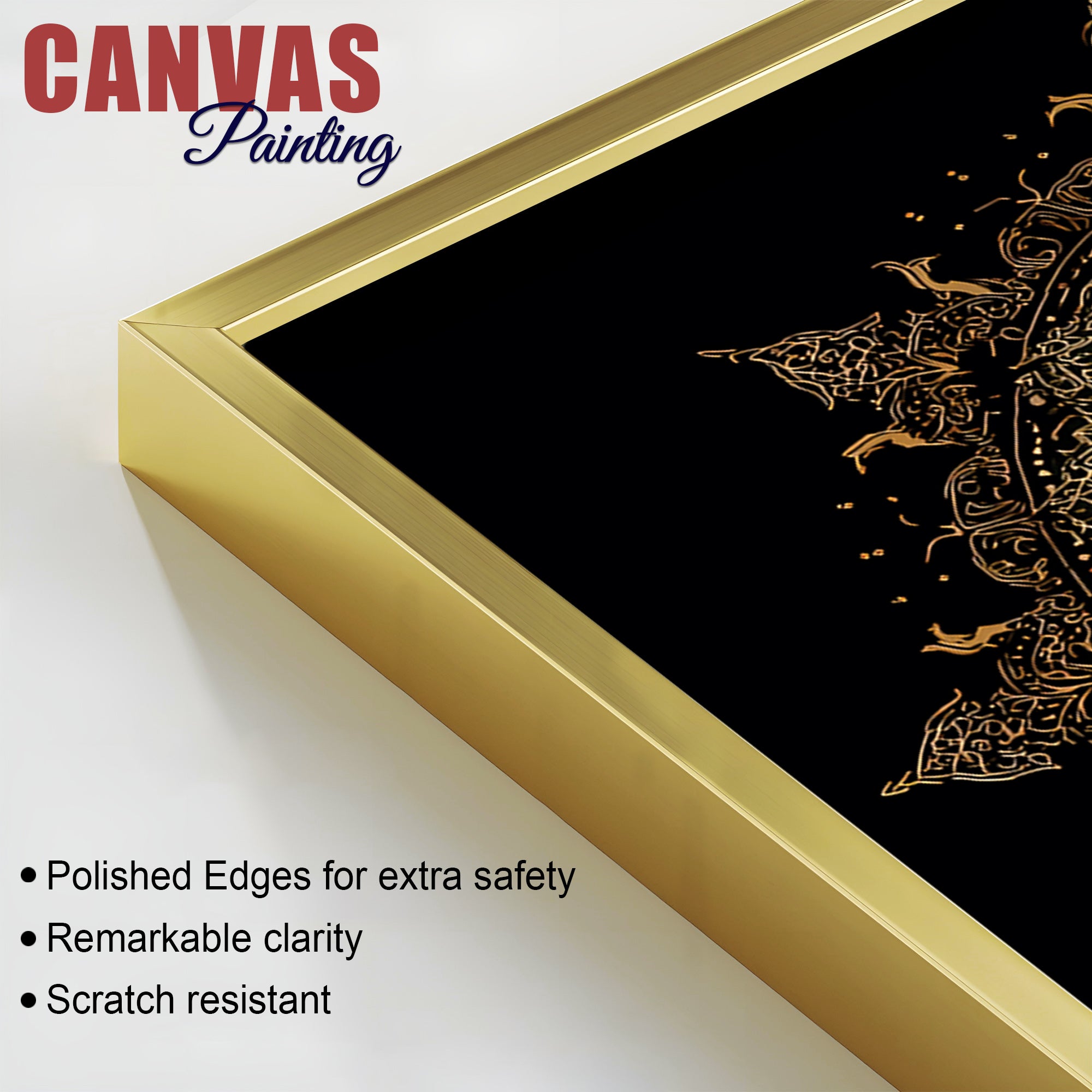 Lord Ganesha Canvas Wall Painting