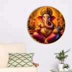 lord-ganesha-round-painting
