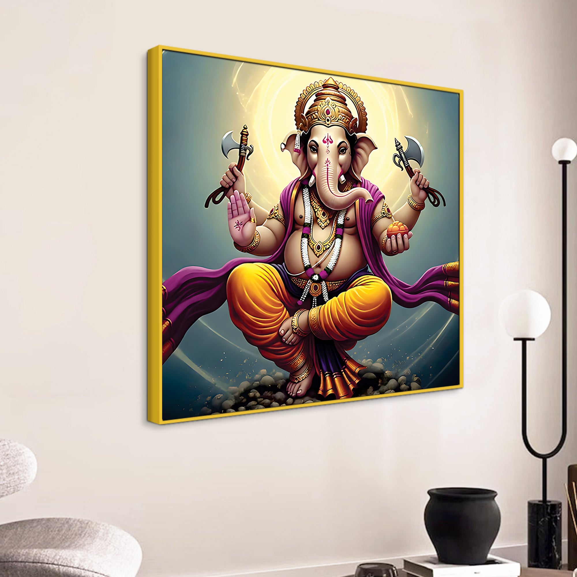 Lord Ganesha Wall Décor for Living Space