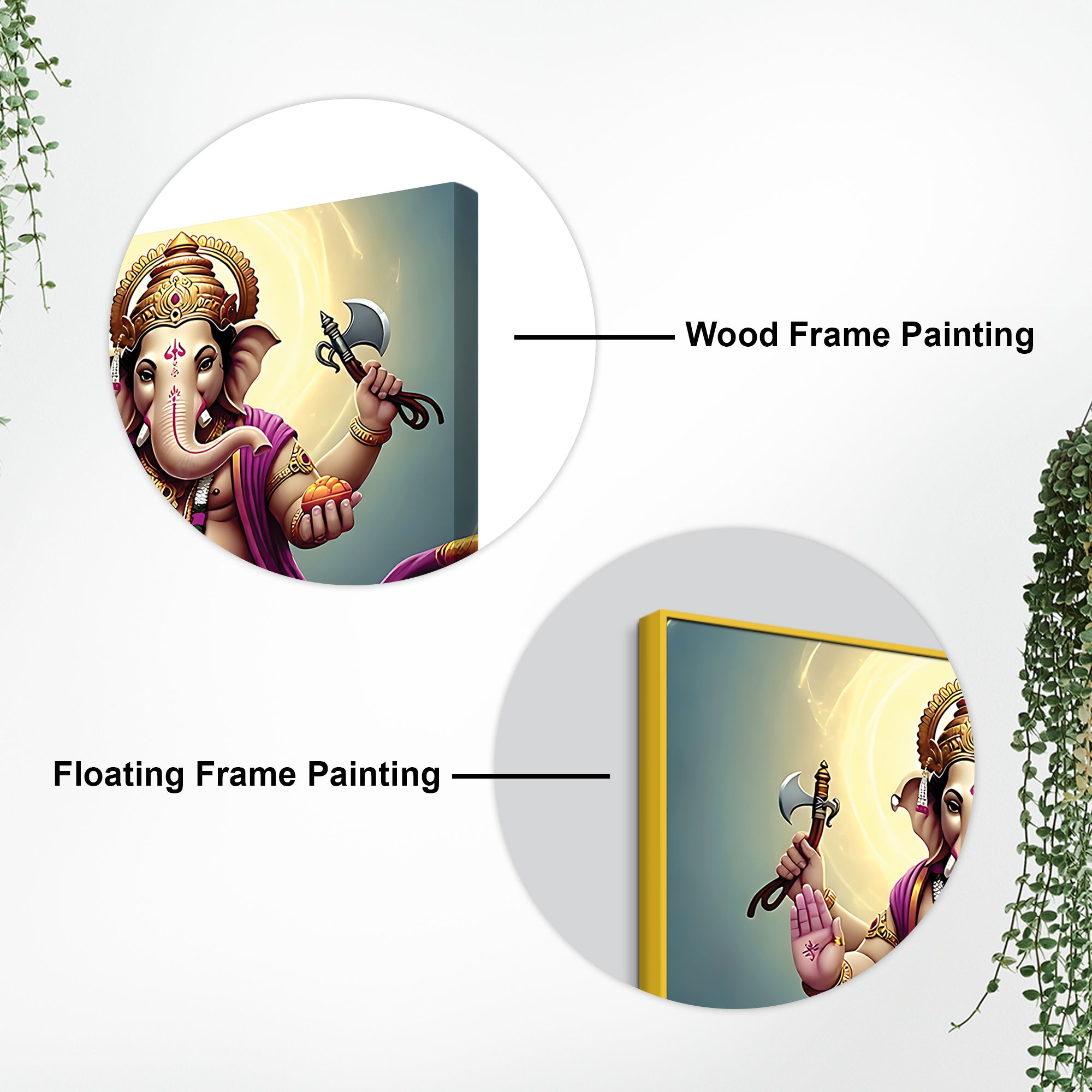 Lord Ganesha Wall Décor for Living Space