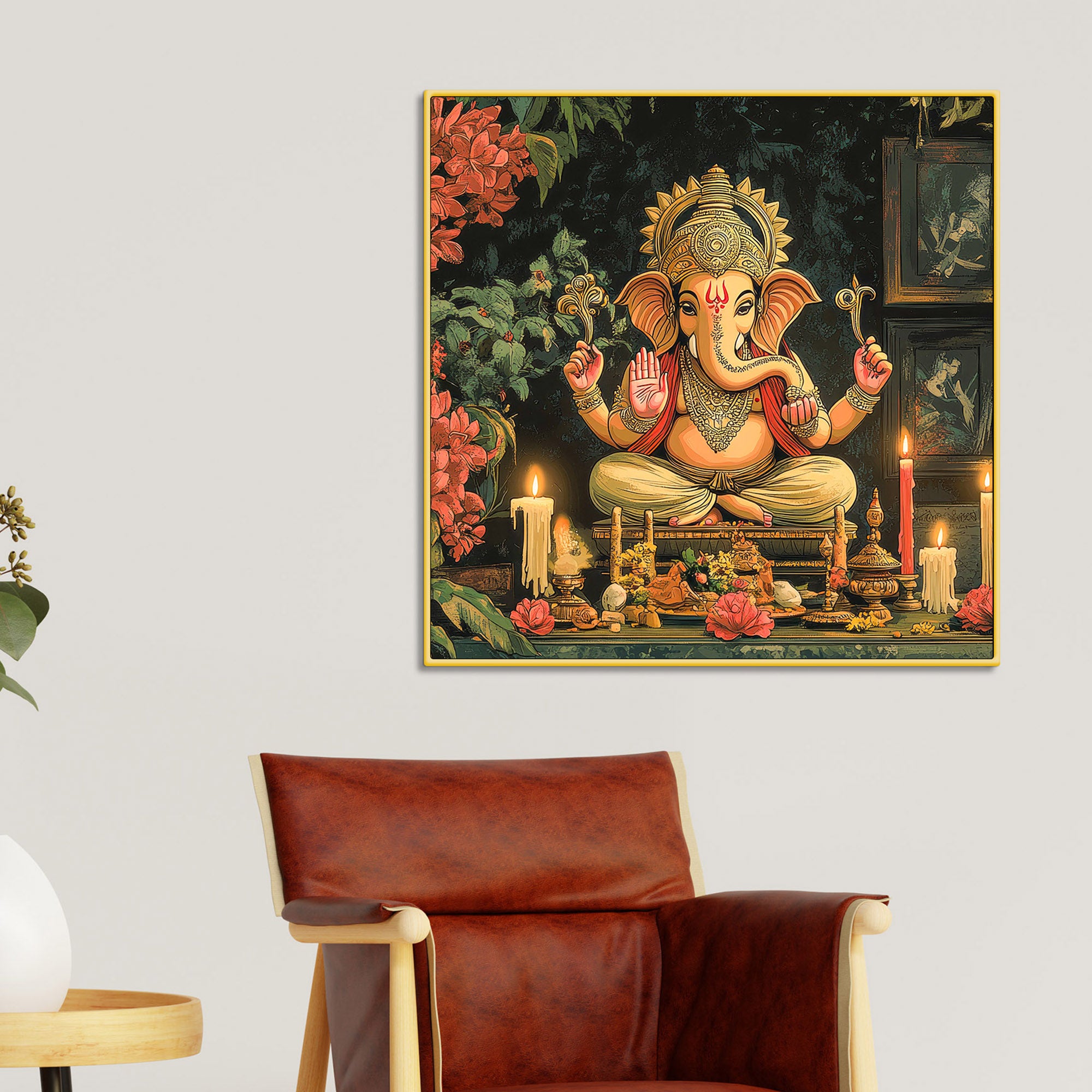 Lord Ganpati Art Painting