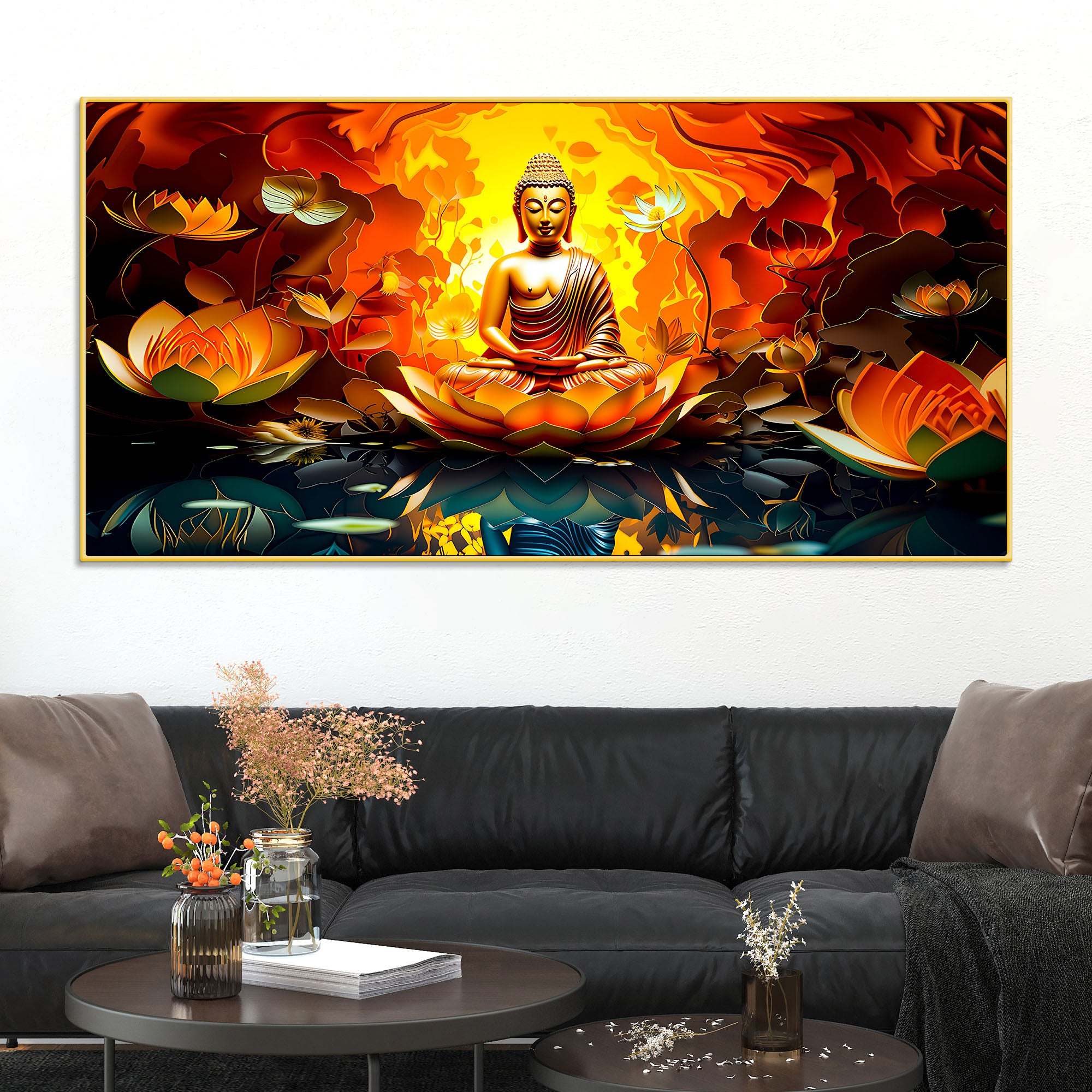 lord-gautam-buddha-modern-canvas-painting-for-home-office-decor
