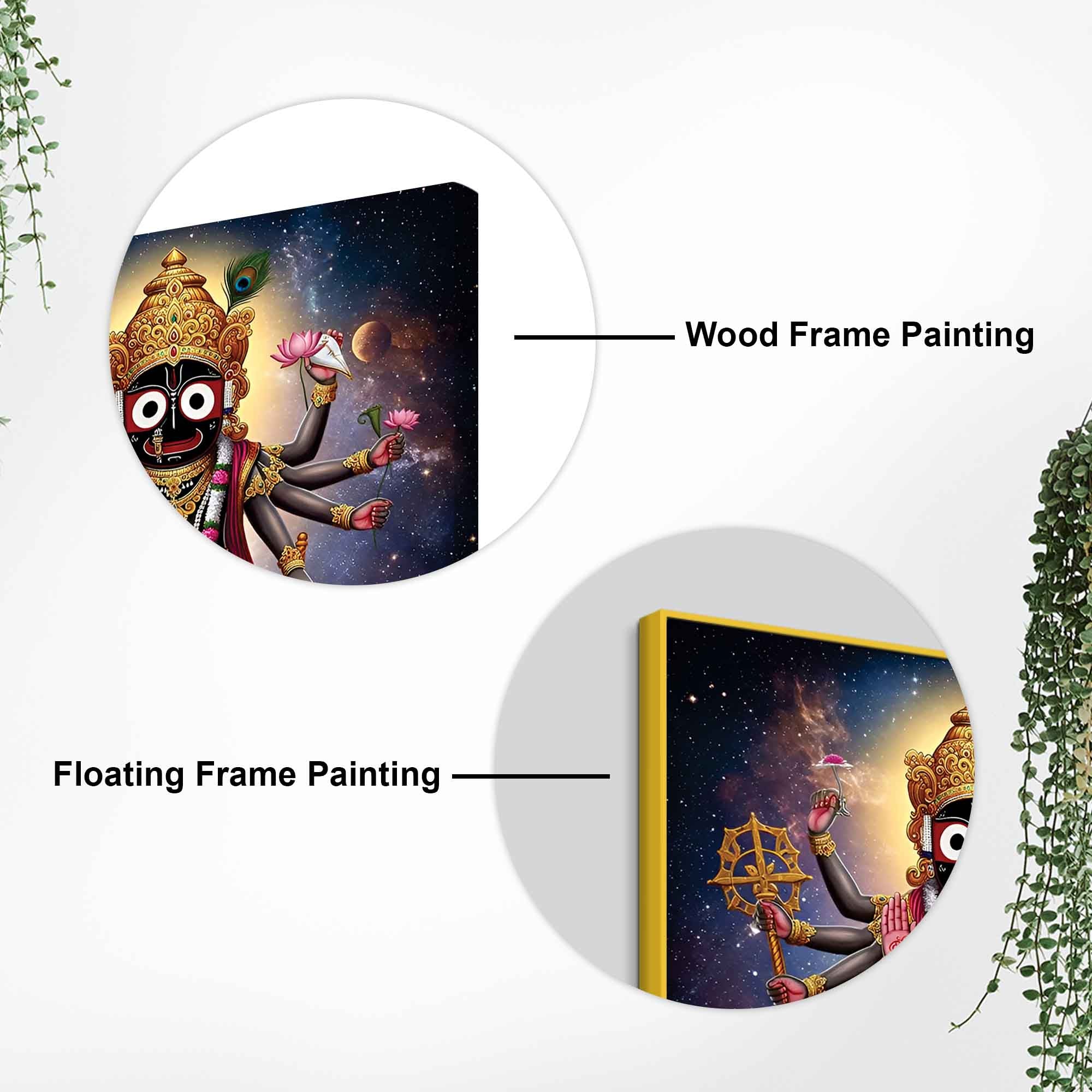 Lord Jagannath Cosmic Wall Painting| Sacred Wall Painting