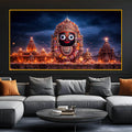 Lord Jagannath Devotional Crystal Glass Painting
