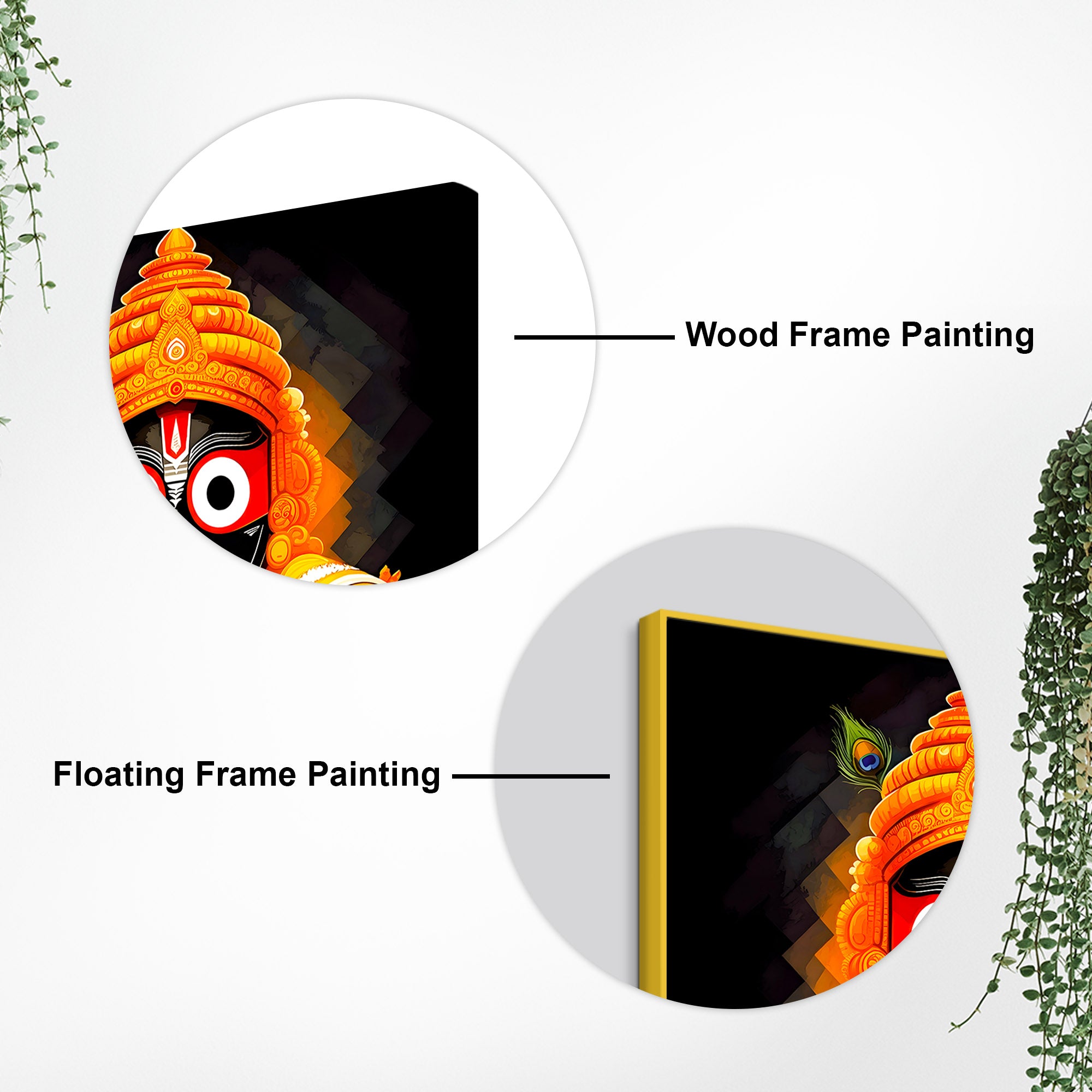 Lord Jagannath Ji Painting – Hindu Devotional Wall Decor