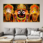 Lord Jagannath Wall Painting | Traditional Jagannath Devotional Art
