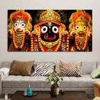 Lord Jagannath Wall Painting | Traditional Jagannath Devotional Art