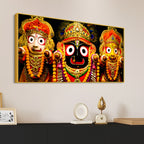 Lord Jagannath Wall Painting | Traditional Jagannath Devotional Art