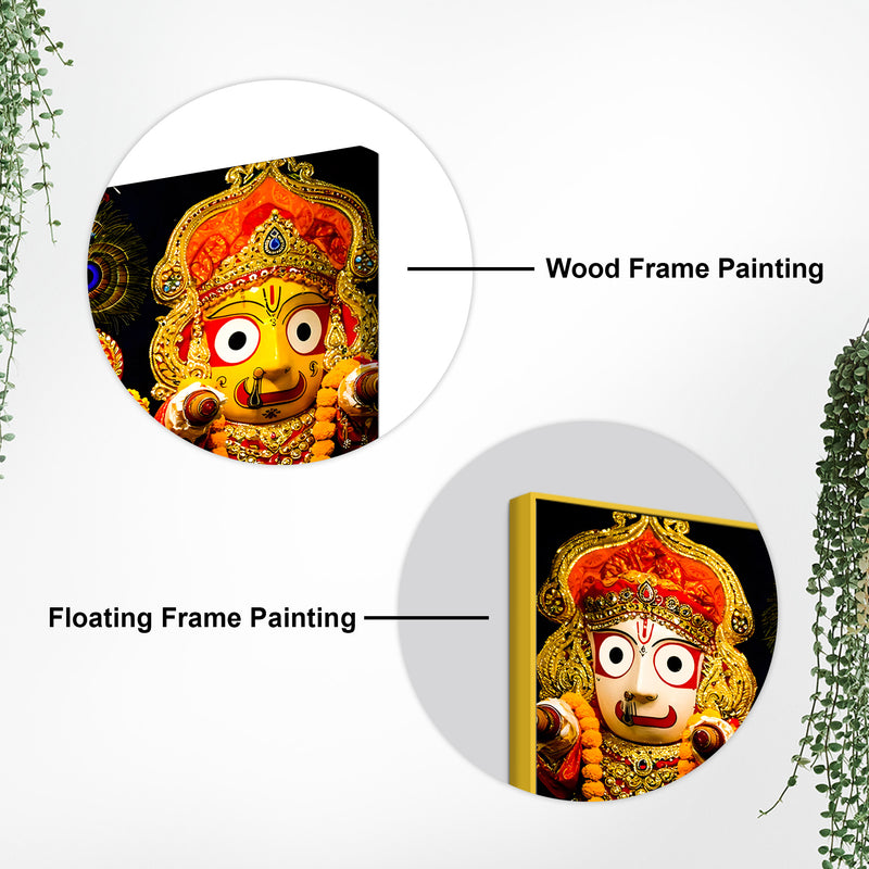 Lord Jagannath Wall Painting | Traditional Jagannath Devotional Art
