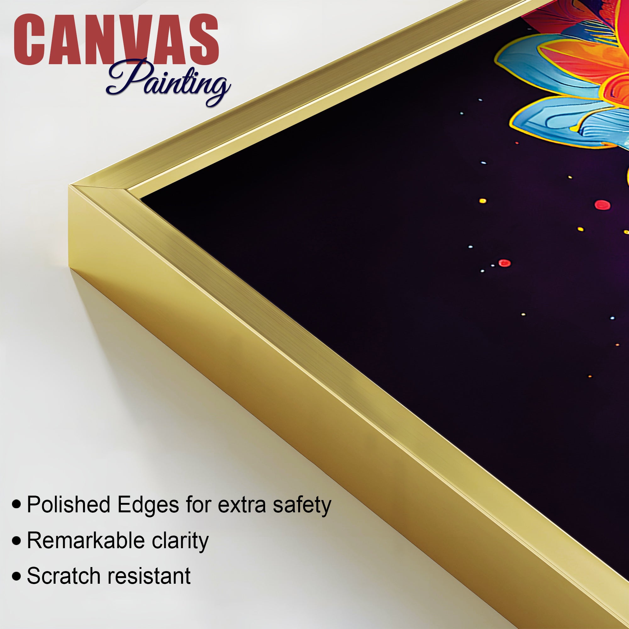 Lord Krishna Artistic Divine Painting