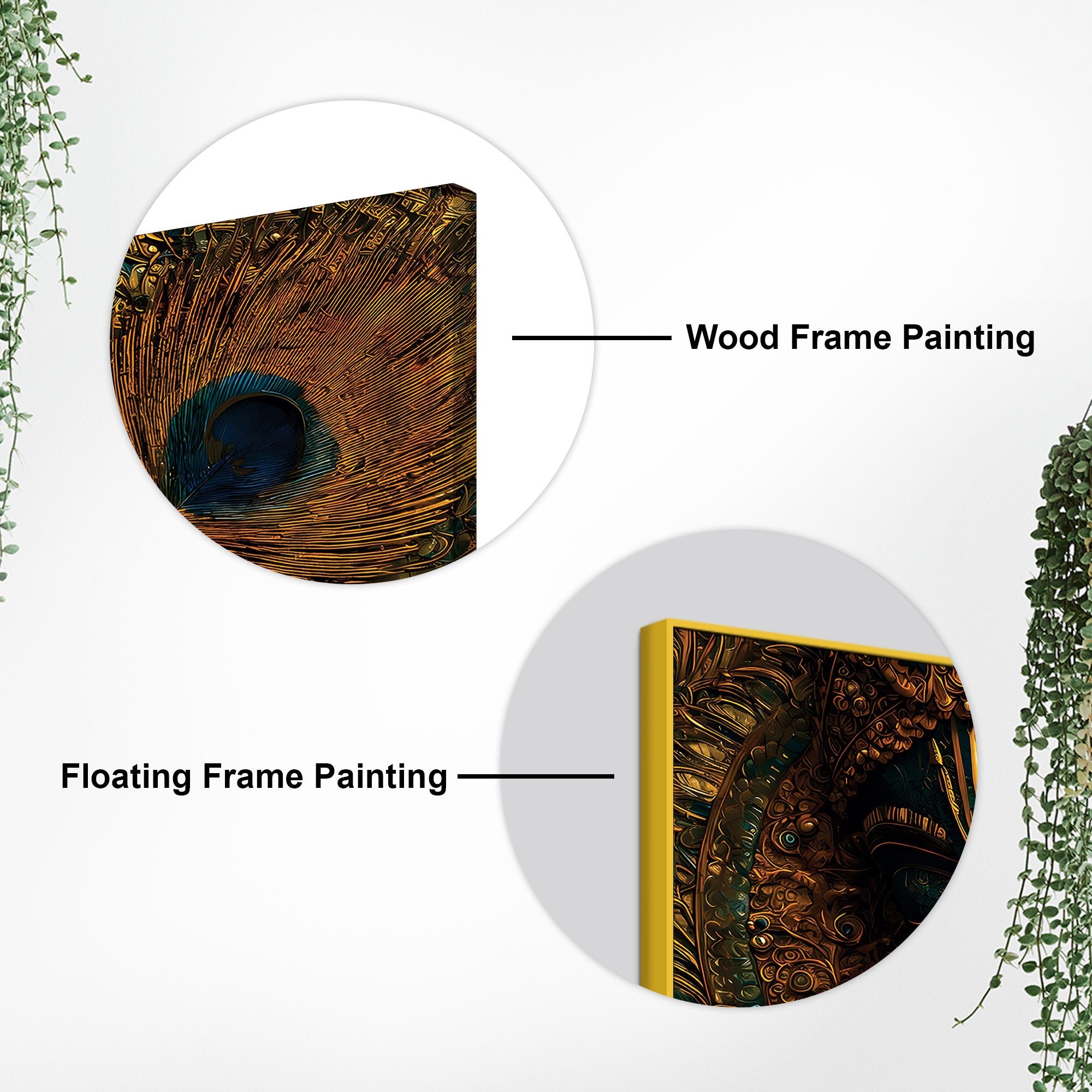 Lord Krishna Flute Textured Canvas Wall Painting for Living Room Decor