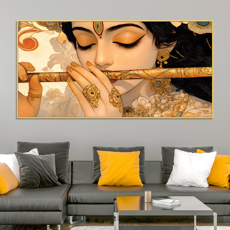 lord-krishna-peaceful-expression-painting