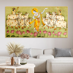  lord-krishna-pichwai-wall-painting-premium-indian-home-decor