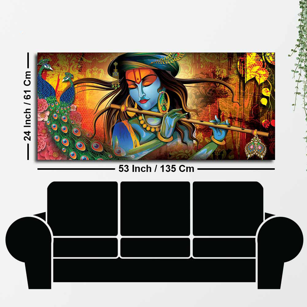 Krishna poster wall art