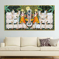 lord-krishna-shreenathji-with-gau-mata-and-devotees-pichwai-canvas-wall-painting