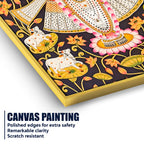 Lord Krishna Shrinath Ji Nathdwara Style Canvas Wall Painting